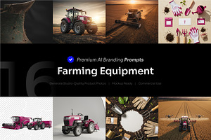 Farming Equipment AI Prompt, a Food & Drink Photo by cidcud_graphic