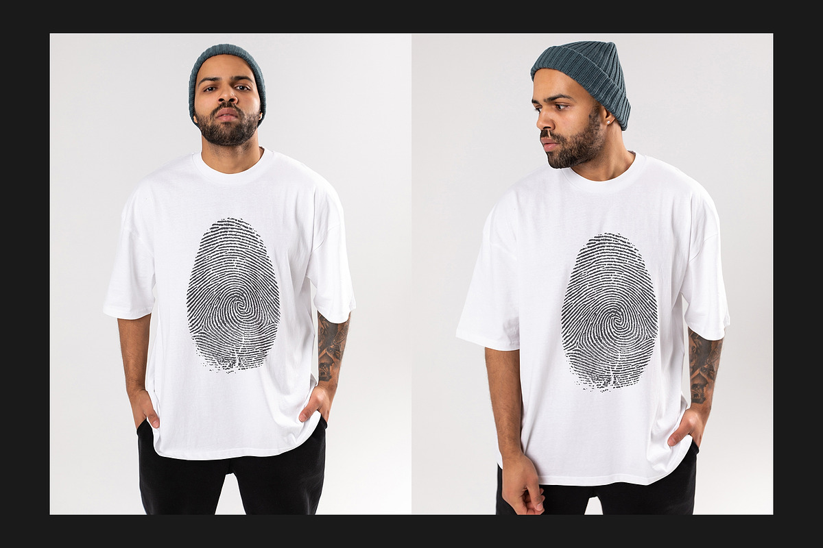 T-Shirt Mock-Up Set, a Shirt Mockup by Freeman Studio (Photo 14 of 22)