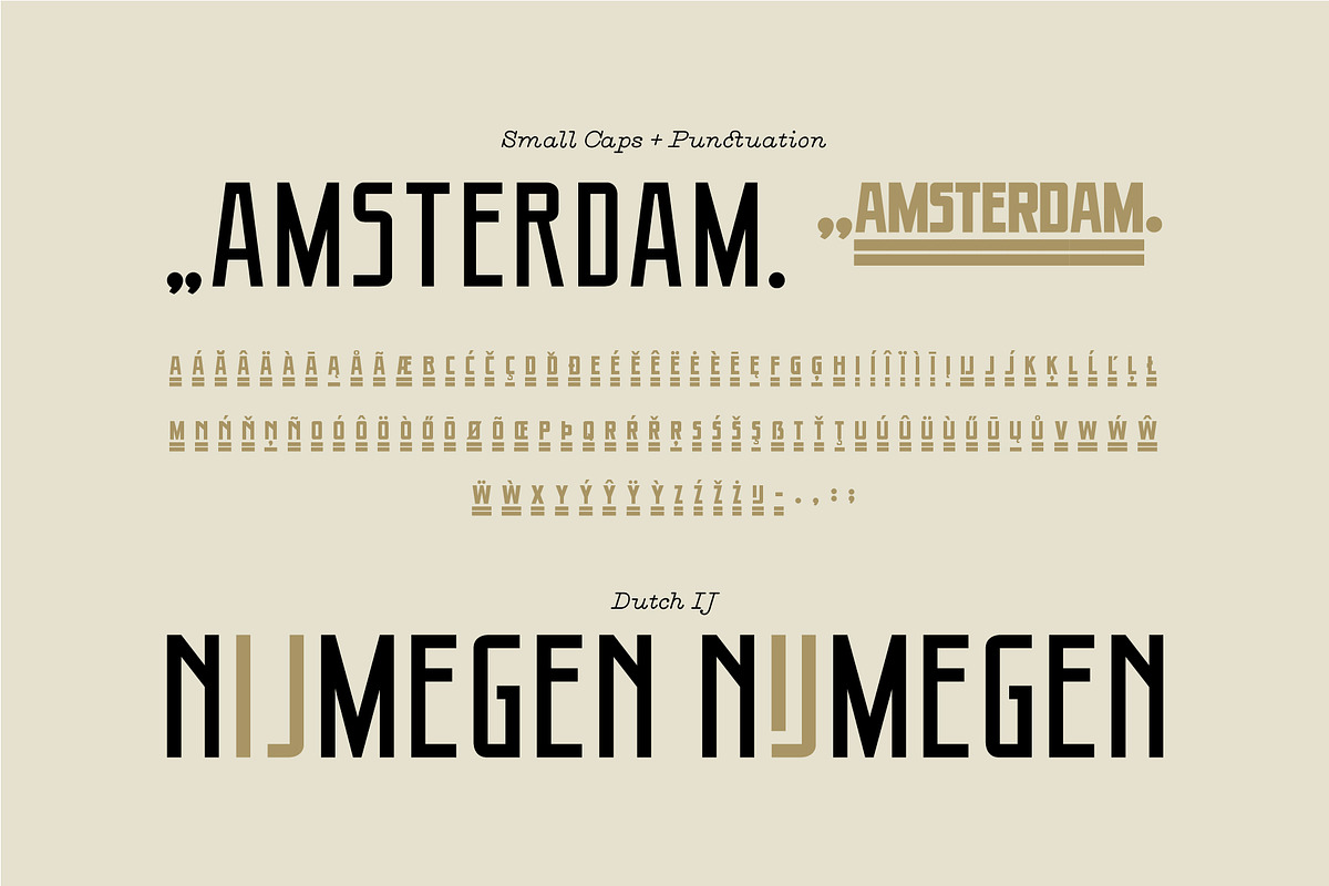 Ambachtelijk, a Font by The Old Type Foundry (Photo 7 of 7)