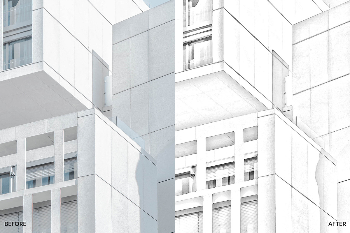 Pencil Drawing Photoshop Action, an Action Add-On by VividFrame (Photo 7 of 8)