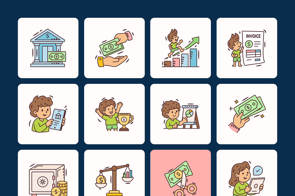 300 Business Flat Icons, an Emoji Icon by Prosymbols (Photo 9 of 15)