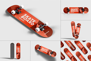 Skateboard Mockup, a Product Mockup by zippypixelstudio