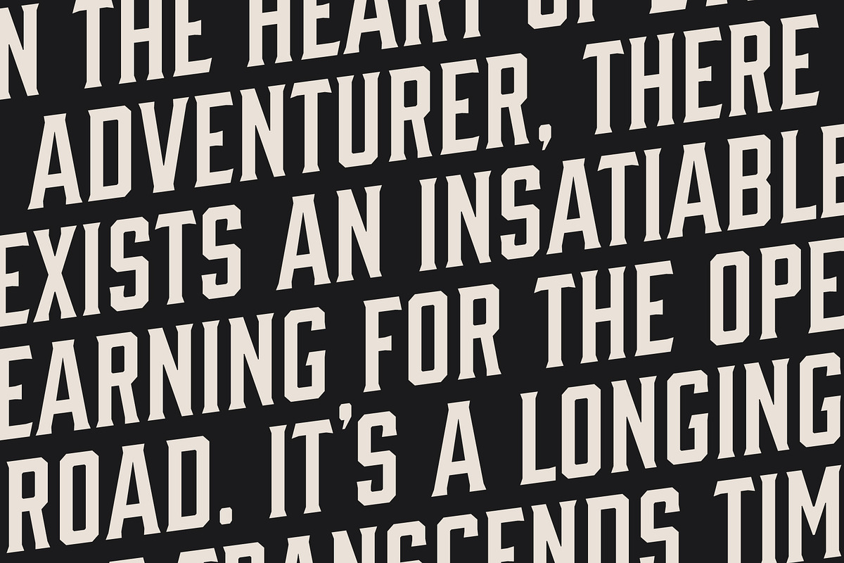 OUTLAW LEGENDS Font Duo + Extra, a Serif Font by Davide Bassu (Photo 7 of 18)