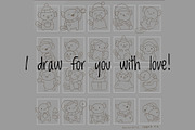 Axolotl Xmas Illustration Pack, a Seasonal Illustration by Palau (Thumbnail 7 of 10)