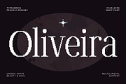 Oliveira - Modern Elegant Pixelated, a Serif Font by Typia Nesia (Thumbnail 1 of 14)