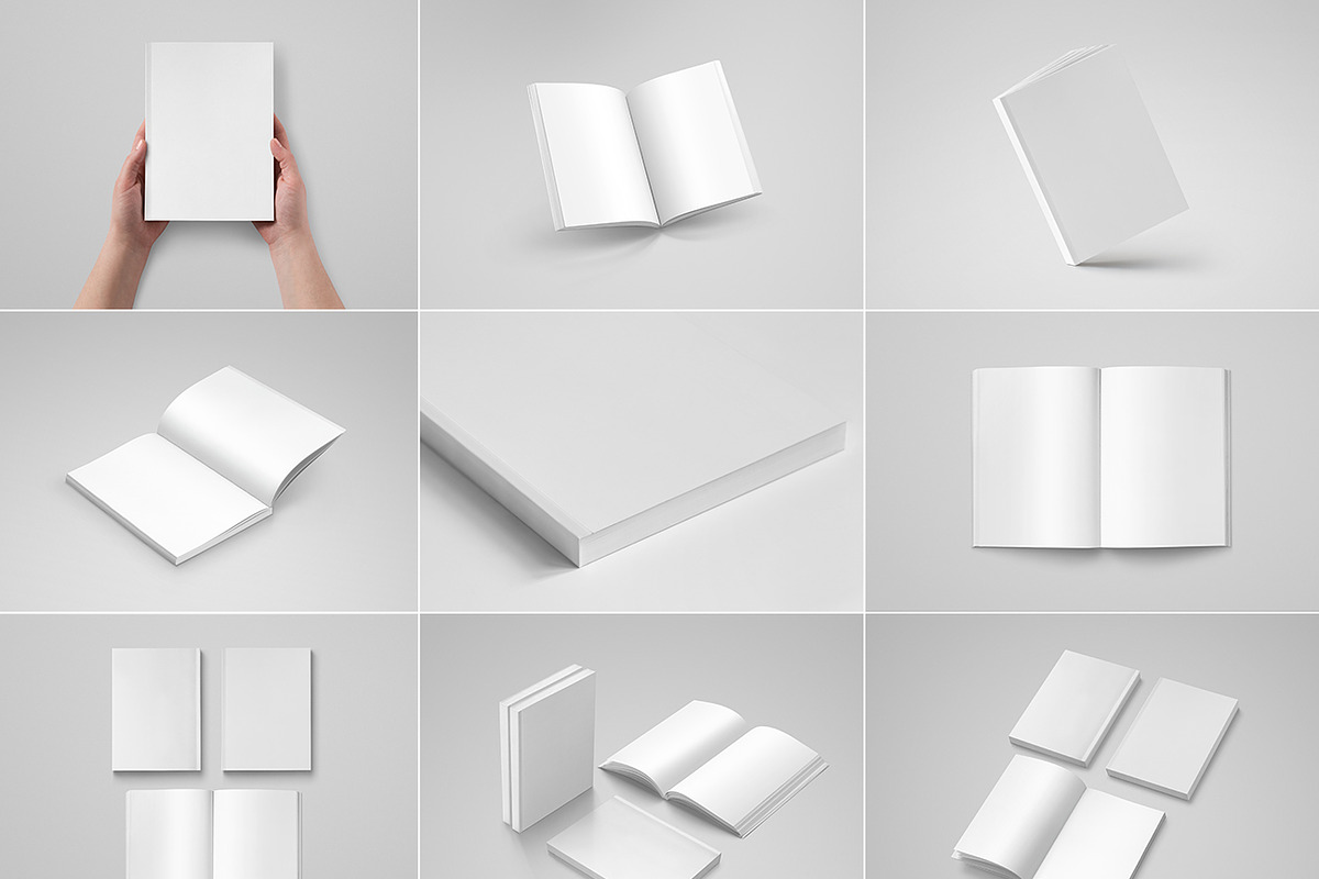 Book Mock-Up / Softcover Edition, a Books & Magazine Mockup by PuneDesign (Photo 11 of 11)