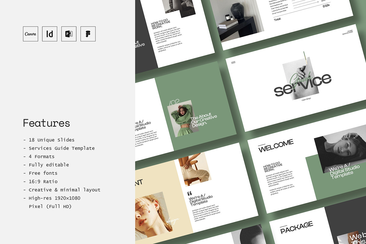 Brand Services Guide Template, a Presentation Template by SlideStock (Photo 3 of 10)