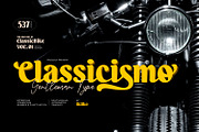 Classicismo - Gentleman Type, a Serif Font by ikiiko (Thumbnail 1 of 8)