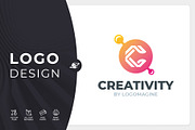 Creativity - Letter C Logo Template, a Branding & Logo Template by LOGOMAGINE (Thumbnail 1 of 16)