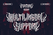 Cathedrave – Gothic Blackleter Font, a Blackletter Font by Letterara (Thumbnail 14 of 15)