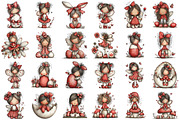 Whimsical Easter Fairy, an Illustration by designcity5 (Thumbnail 2 of 5)