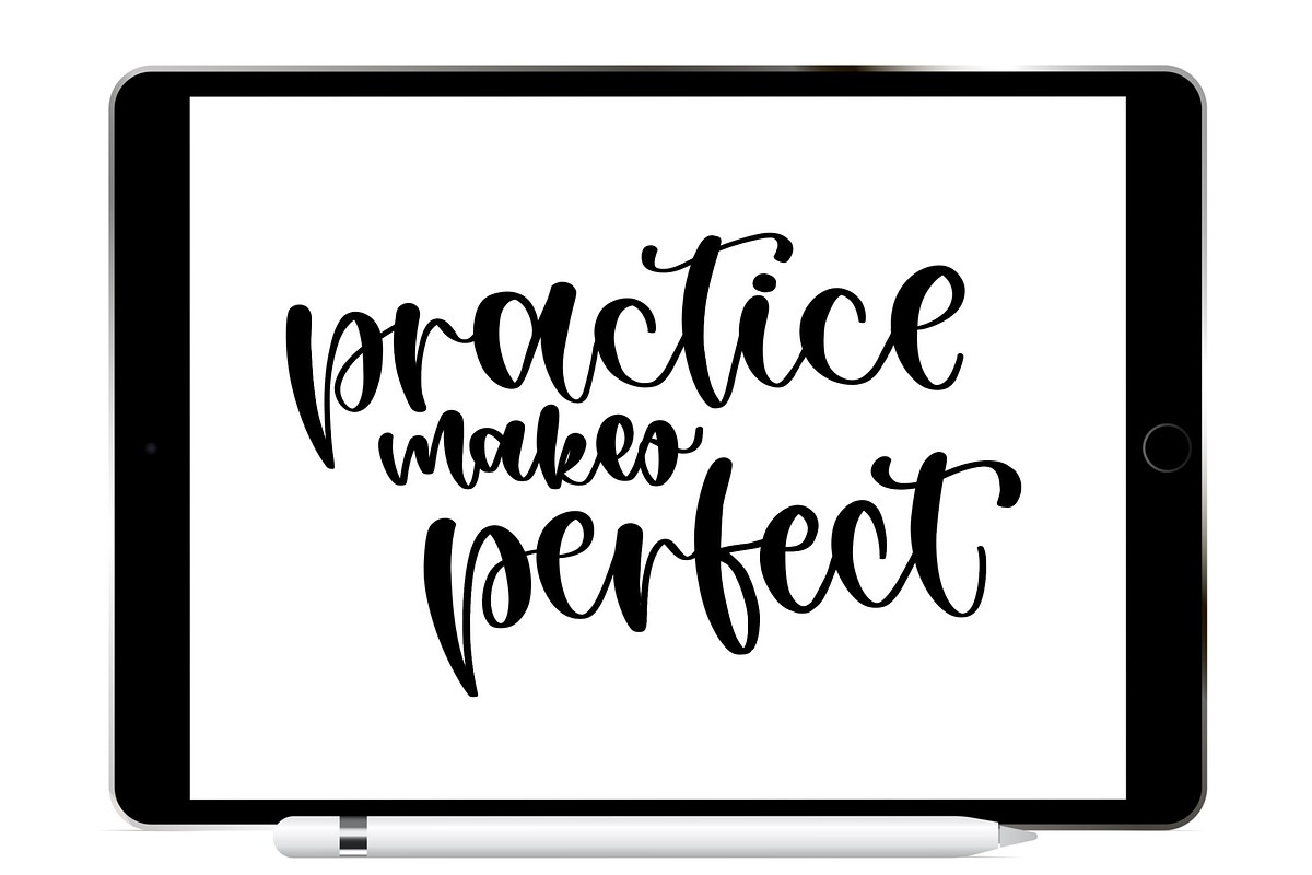 Bouncy Procreate Lettering Brush, a Brush Add-On by Blue Strawberry Studio (Photo 3 of 5)