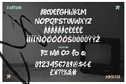 Korema Bold Raw Tribal Display Font, a Handwritten Font by Maulana Creative (Thumbnail 7 of 7)