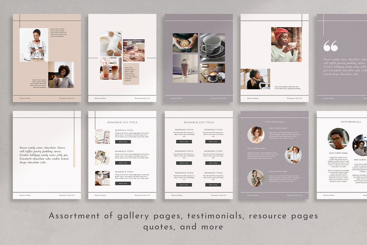 Course Creator Workbook eBook Canva, a Magazine Template by Studio Sugoi (Photo 7 of 10)