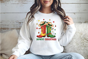 Howdy Christmas Png, an Illustration by Watercolor design (Thumbnail 2 of 6)