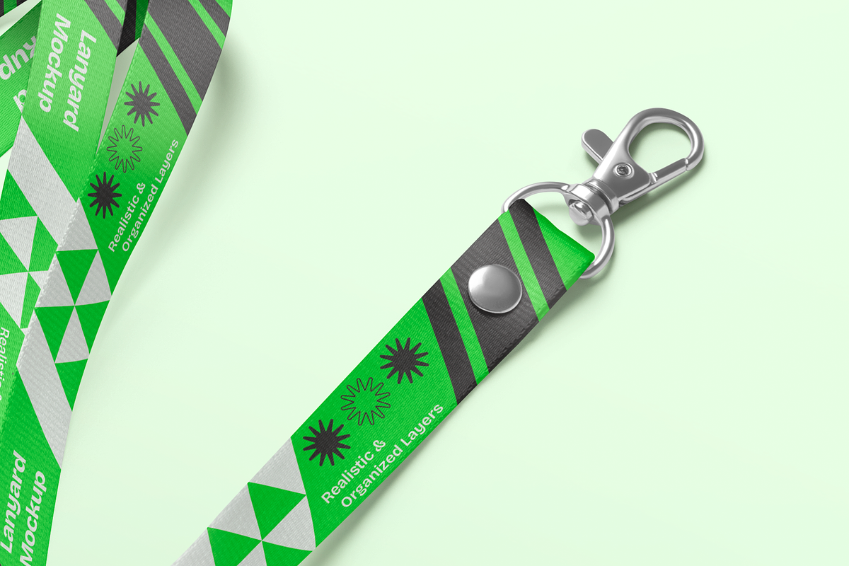 Lanyard Mockup, an Advertising Mockup by Custom.scene (Photo 4 of 6)