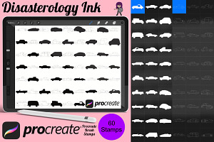 Cars Outlines & Silhouettes Set 2