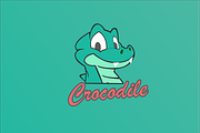 Crocodile Logo Template, a Branding & Logo Template by Raj Shop (Thumbnail 1 of 3)