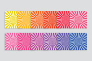 Two-Tone Sunburst Backgrounds, a Background Graphic by Running With Foxes (Thumbnail 2 of 8)