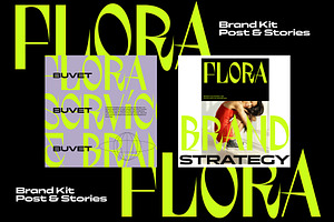 FLORA - Urban Social Media Pack