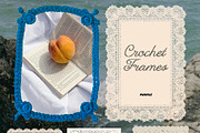Crochet Frames: Vintage Lace Set, an Object Graphic by Purple (Thumbnail 4 of 14)