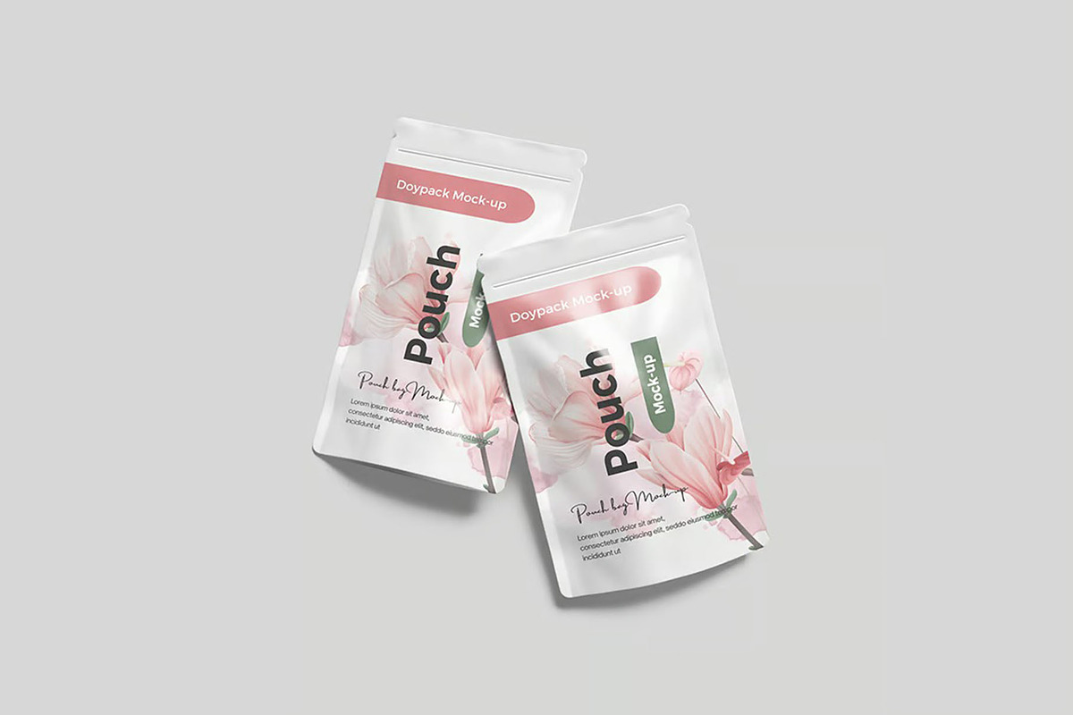 Pouch Mockup, a Packaging Mockup by Se٧enStudio (Photo 3 of 5)