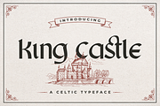 King Castle - Celtic Font, a Font by Typefactoryco (Thumbnail 10 of 10)