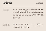 Viera Retro Serif Font, a Serif Font by Idea Studio (Thumbnail 14 of 15)