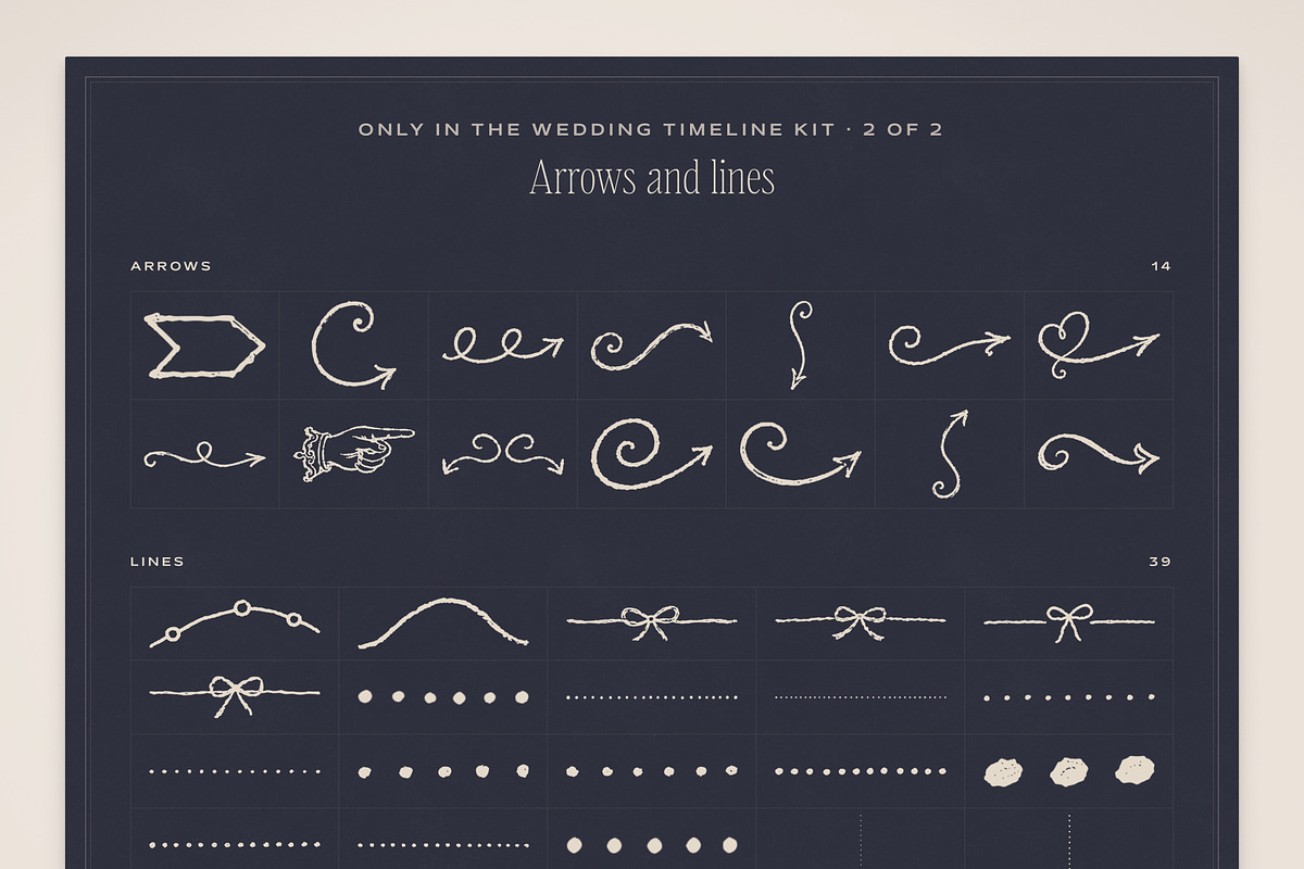 Wedding Timeline & Itinerary Kit, an Object Graphic by The October Creative (Photo 13 of 22)