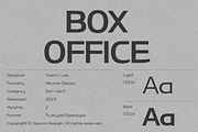 HU Specialmovie / 20% OFF, a Sans Serif Font by heummdesign (Thumbnail 4 of 6)