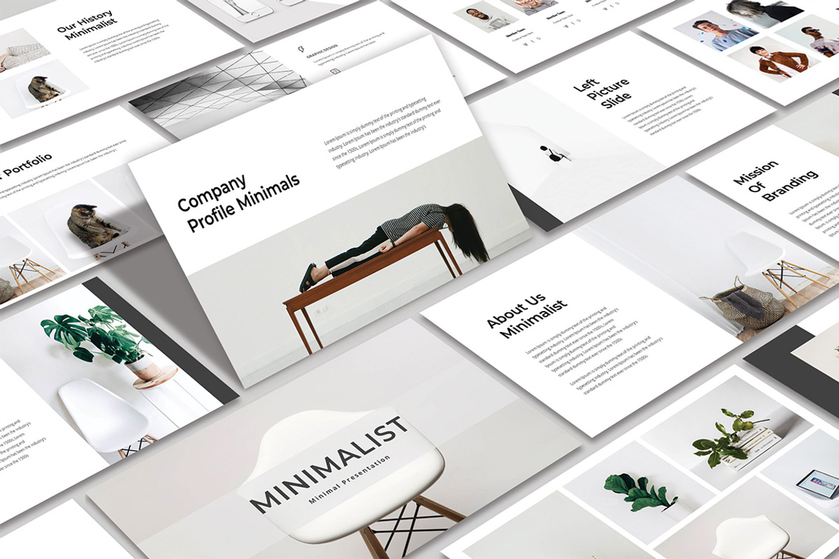 Minimalist Powerpoint-Google Slide, a Presentation Template by TypeMakers