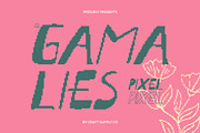 CS Gamalies Pixel, a Handwritten Font by Craft Supply Co. (Thumbnail 1 of 8)
