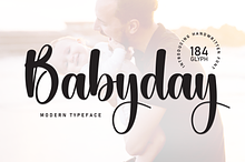 Babyday | Script Font