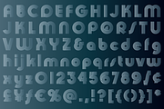 Churchward Design Lines, a Sans Serif Font by BluHead Studio (Thumbnail 3 of 6)