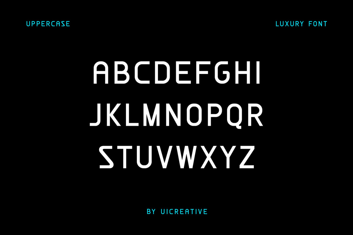 Remixable Retro Sans Serif Font, a Sans Serif Font by UICreative (Photo 11 of 13)
