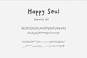 Happy Soul Handwritten Font, a Handwritten Font by byherline (Thumbnail 2 of 3)