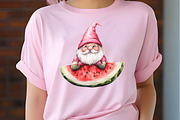Summer Vintage Cute Gnome Sublimatio, an Illustration by RobertsArt (Thumbnail 5 of 6)