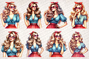 Comic Style Pop Art Girls PNG, a Graphic by CitraGraphics (Thumbnail 4 of 6)