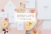 A7 wedding invitation suite mock up, a Product Mockup by The Amore Vault (Thumbnail 1 of 2)