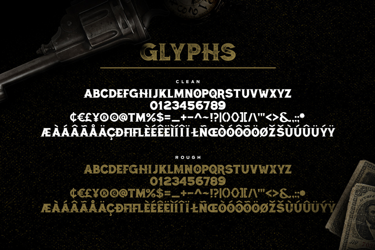 Highbinder Display Font preview 3