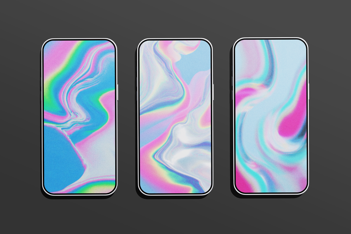 Acid Dreams: Psychedelic Grainy Pack, a Background Graphic by Anastasiia VNSK (Photo 9 of 14)