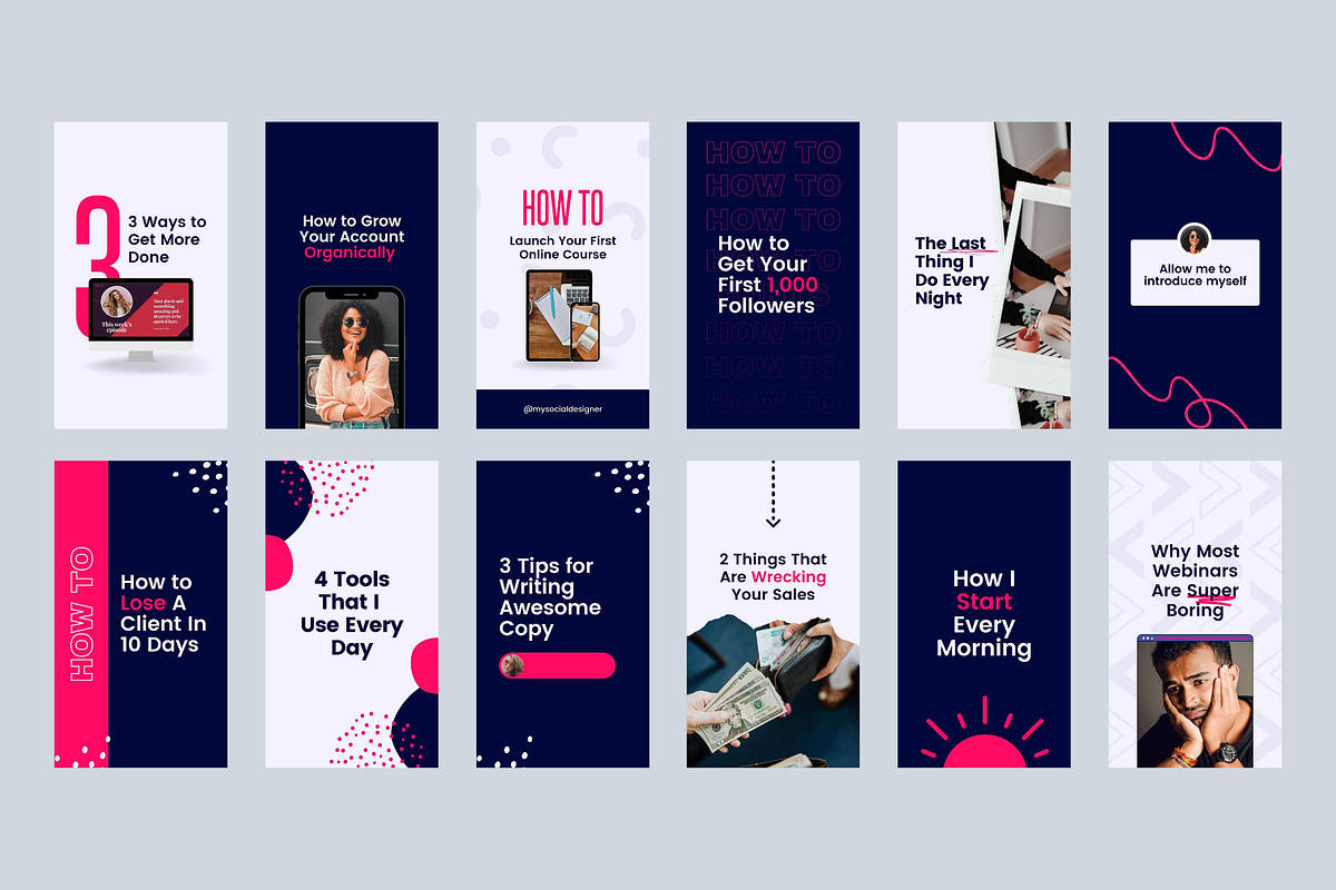 Instagram Reels Canva Templates, a Social Media Template by Roger Coles (Photo 2 of 4)