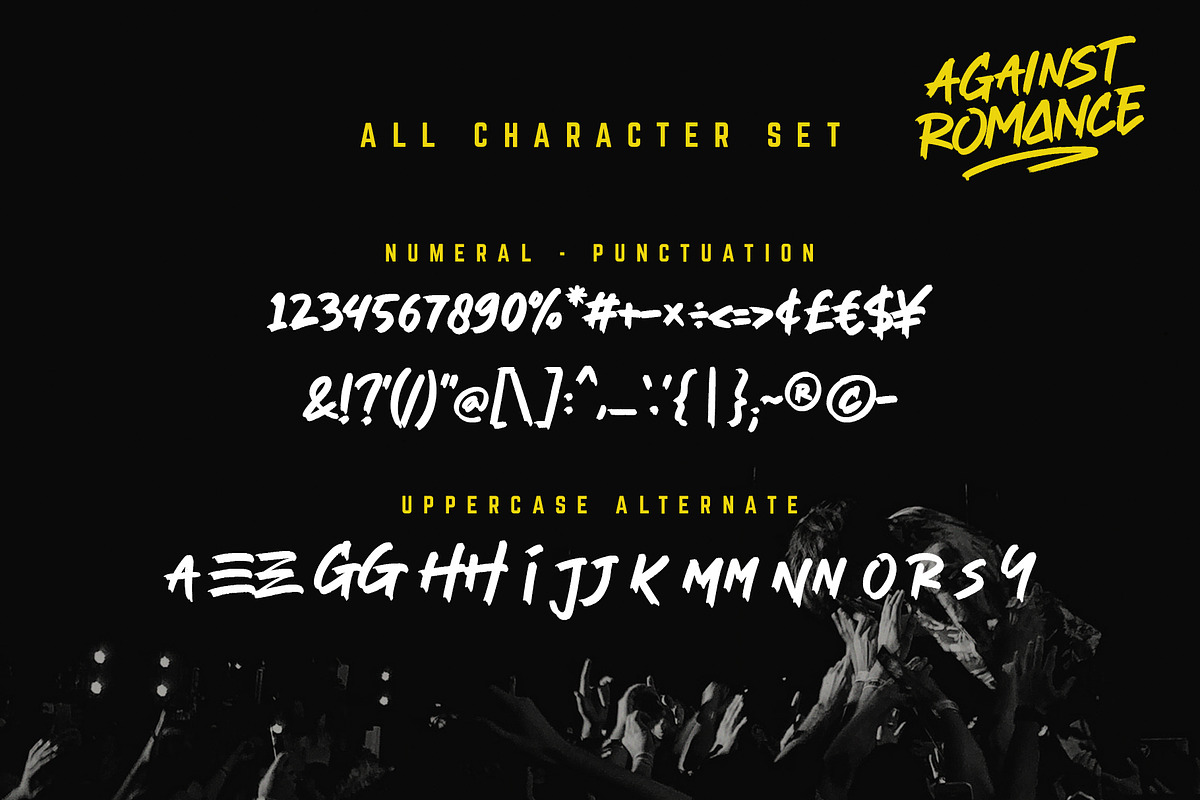 Against Romance Brush Font, a Handwritten Font by Signatoro (Photo 9 of 12)