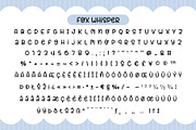 Fox Whisper 3 Font Style, a Handwritten Font by Fox7 By Rattana (Thumbnail 8 of 11)
