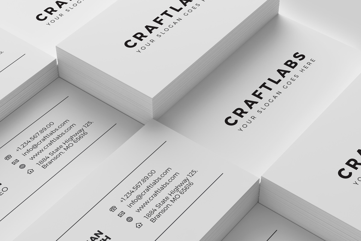 Simple Minimal Business Card - 52, a Business Card Template by ND Design (Photo 3 of 7)