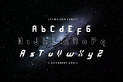 Skywalker - Futuristic, a Sans Serif Font by Noun Visual (Thumbnail 2 of 9)