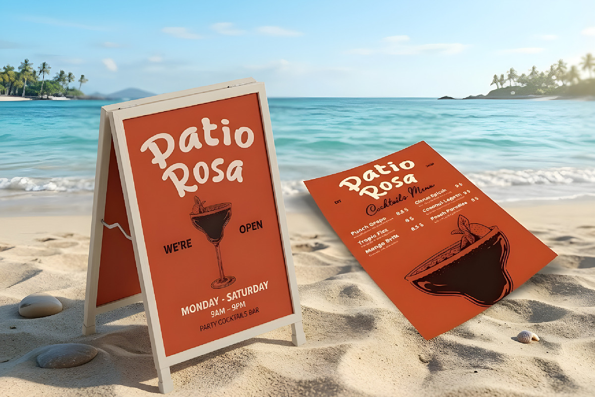 Sunset Fiesta - Summer Vibes Font, a Sans Serif Font by Inviline.co (Photo 8 of 10)