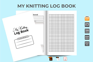 Knitting Info Notebook KDP Interior