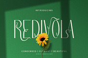 Redivola Typeface, a Sans Serif Font by alit design (Thumbnail 1 of 15)