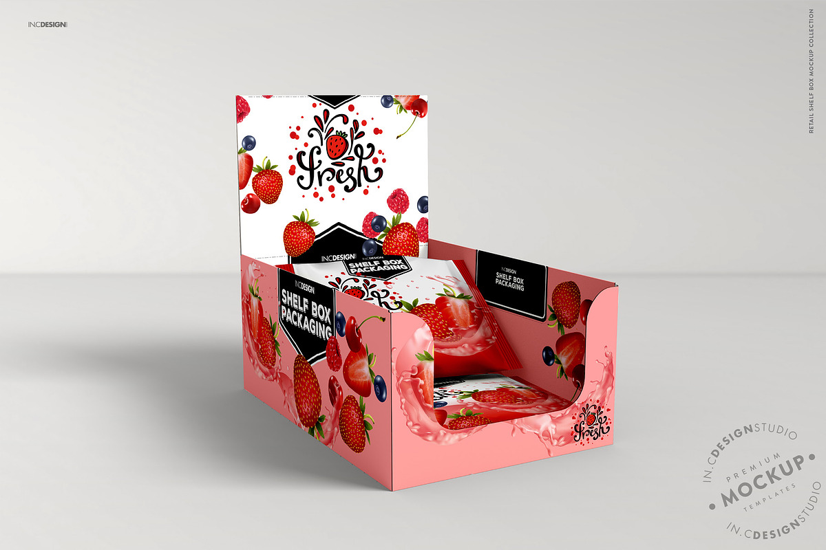 Retail Shelf Box 10 Packaging Mockup, a Packaging Mockup by INCDesign (Photo 5 of 8)